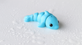 Load image into Gallery viewer, Krew3D Printables - Tiny Dolphin - 3D Printed, Articulated, and Super Wiggly | 3D Printed Flexible Fidget Collectible Gift for Kids & Adults | ZOU3D