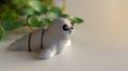 Load image into Gallery viewer, Krew3D Printables - TIny Seal - 3D Printed, Articulated, and Super Wiggly | 3D Printed Flexible Fidget Collectible Gift for Kids & Adults | ZOU3D