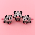 Load image into Gallery viewer, Krew3D Printables - Articulated Baby Opossum - 3D Printed, Articulated, and Super Wiggly | 3D Printed Flexible Fidget Collectible Gift for Kids | 3DGOB
