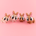 Load image into Gallery viewer, Krew3D Printables - Articulated Baby Bunnies - 3D Printed, Articulated, and Super Wiggly | 3D Printed Flexible Fidget Collectible Gift for Kids & Adults | 3DGOB