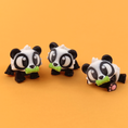 Load image into Gallery viewer, Krew3D Printables - Articulated Baby Panda - 3D Printed, Articulated, and Super Wiggly | 3D Printed Flexible Fidget Collectible Gift for Kids & Adults | 3DGOB
