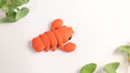 Load image into Gallery viewer, Krew3D Printables - Tiny Lobster - 3D Printed, Articulated, and Super Wiggly | 3D Printed Flexible Fidget Collectible Gift for Kids & Adults | ZOU3D