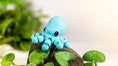 Load image into Gallery viewer, Krew3D Printables - Tiny Octopus - 3D Printed, Articulated, and Super Wiggly | 3D Printed Flexible Fidget Collectible Gift for Kids & Adults | ZOU3D
