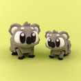 Load image into Gallery viewer, Krew3D Printables - Articulated Baby Koala - 3D Printed, Articulated, and Super Wiggly | 3D Printed Flexible Fidget Collectible Gift for Kids & Adults | 3DGOB