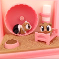 Load image into Gallery viewer, Krew3D Printables - Articulated Baby Guinea Pig with Mini Cage & Wheel - The Cutest Little Pet! | 3D Printed Flexible Fidget Collectible Gift for Kids | 3DGOB