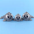 Load image into Gallery viewer, Krew3D Printables - Articulated Baby Seal - 3D Printed, Articulated, and Super Wiggly | 3D Printed Flexible Fidget Collectible Gift for Kids & Adults | 3DGOB