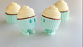 Load image into Gallery viewer, Krew3D Printables - Tiny Cupcake - 3D Printed, Articulated, and Super Wiggly | 3D Printed Flexible Fidget Collectible Gift for Kids & Adults | ZOU3D