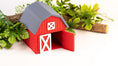 Load image into Gallery viewer, Krew3D Printables - Tiny Barn Enclosure Showcase - Articulated Farm Friends Display | 3D Printed Flexible Fidget Collectible Gift for Kids & Adults | ZOU3D
