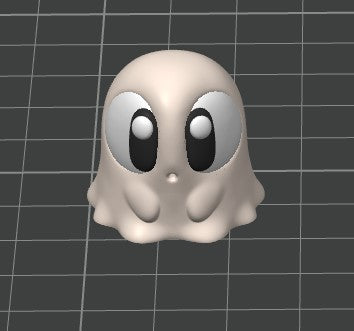 Krew3D Printables - Articulated Baby Ghost & Graveyard Showcase - Spooky-Cute Halloween Collectible | 3D Printed Flexible Toy Gift for Kids | 3DGOB