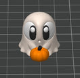 Load image into Gallery viewer, Krew3D Printables - Articulated Baby Ghost & Graveyard Showcase - Spooky-Cute Halloween Collectible | 3D Printed Flexible Toy Gift for Kids | 3DGOB
