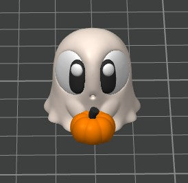 Krew3D Printables - Articulated Baby Ghost & Graveyard Showcase - Spooky-Cute Halloween Collectible | 3D Printed Flexible Toy Gift for Kids | 3DGOB