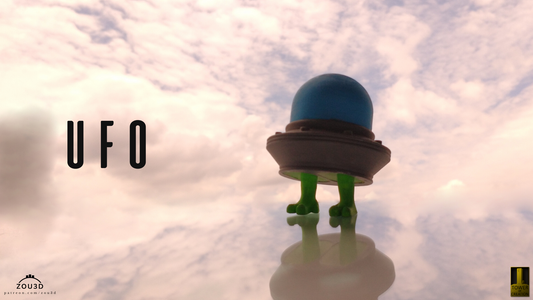 Tiny UFO – 3D Printed, Articulated, and Super Wiggly