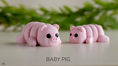 Load image into Gallery viewer, Tiny Pig – 3D Printed, Articulated, and Super Wiggly
