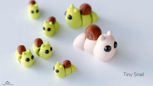 Tiny Snail – 3D Printed, Articulated, and Super Wiggly