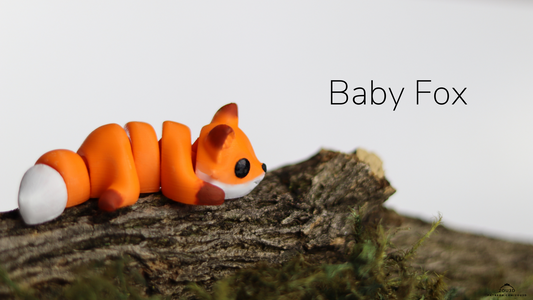 Tiny Lizard – 3D Printed, Articulated, and Super Wiggly