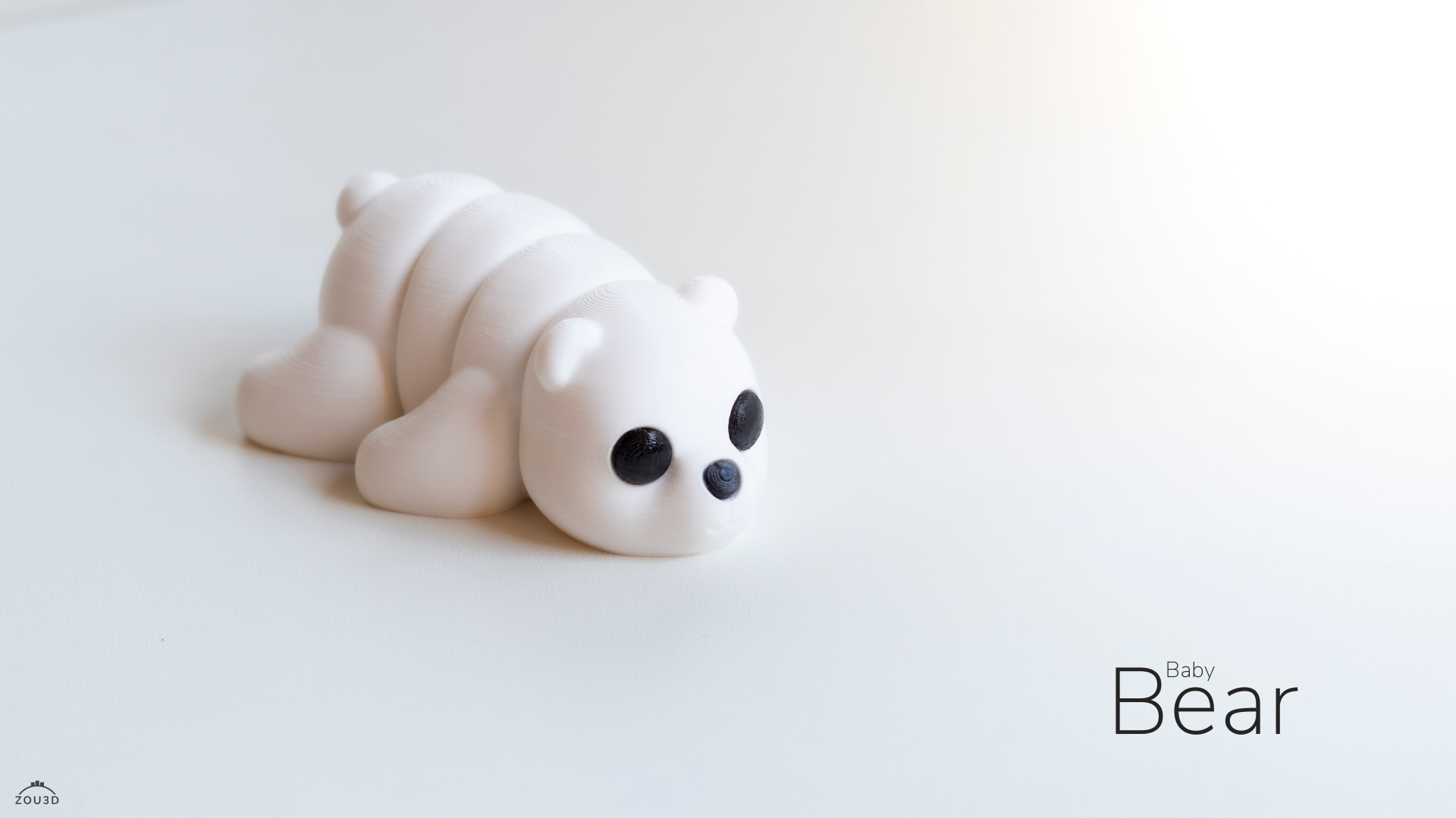 Tiny Bear – 3D Printed, Articulated, and Super Wiggly