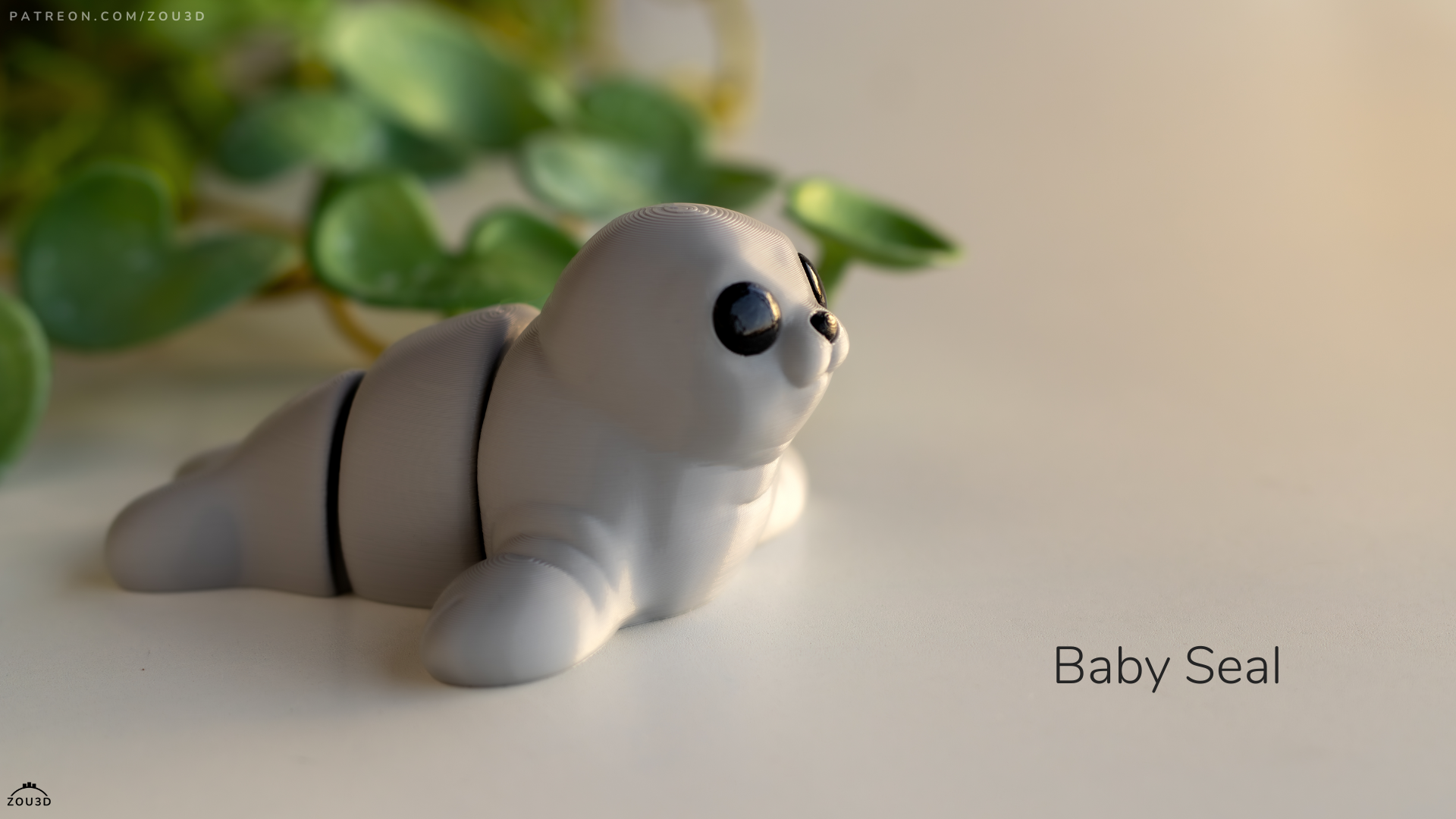 TIny Seal – 3D Printed, Articulated, and Super Wiggly