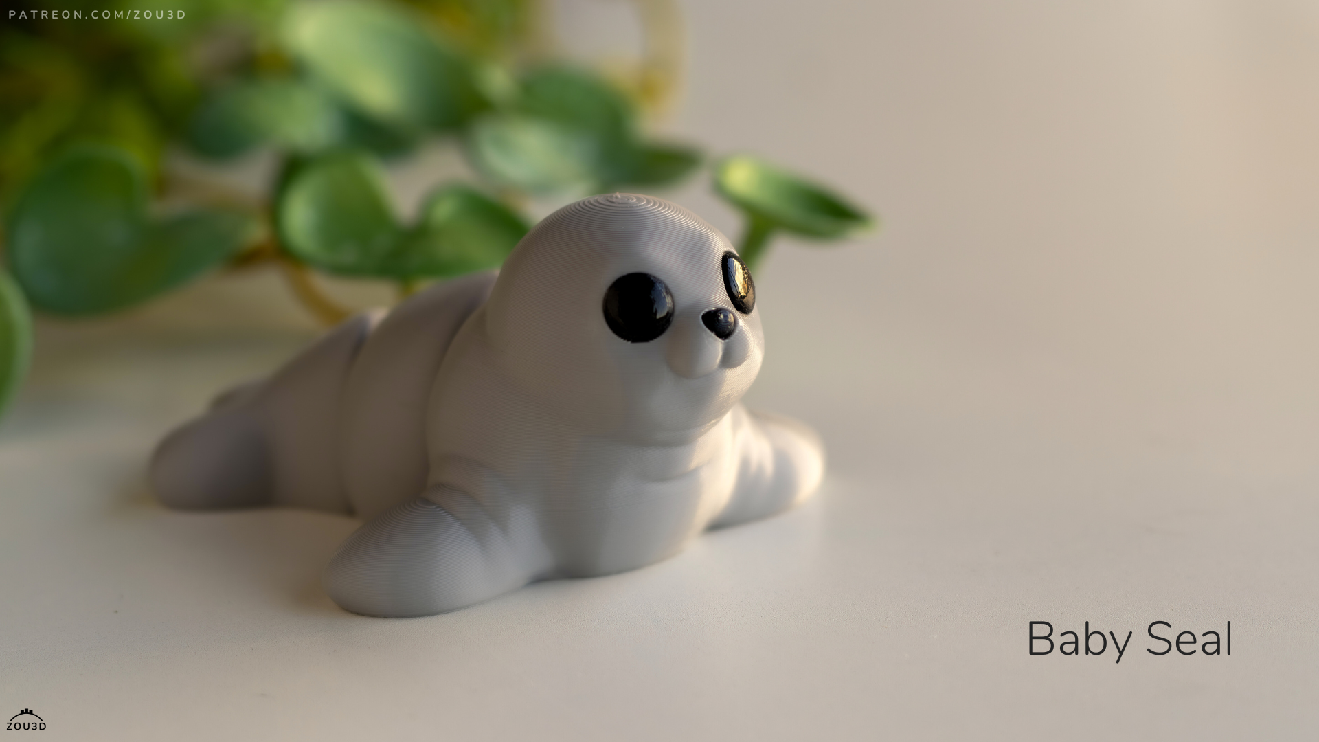 TIny Seal – 3D Printed, Articulated, and Super Wiggly