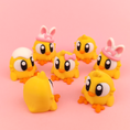 Load image into Gallery viewer, Flexi Baby Easter Chicks – 3D Printed, Articulated, and Super Wiggly
