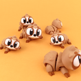 Load image into Gallery viewer, Flexi Baby Sloth – 3D Printed, Articulated, and Super Wiggly
