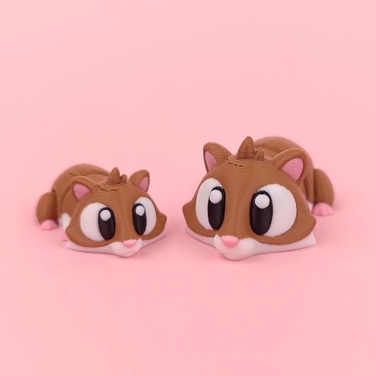 Flexi Baby Hamster – 3D Printed, Articulated, and Super Wiggly
