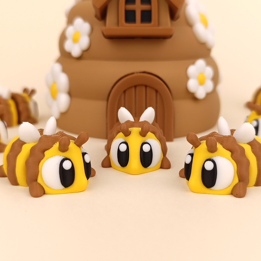 Flexi Baby Bee – 3D Printed, Articulated, and Super Wiggly