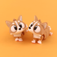 Load image into Gallery viewer, Flexi Baby Corgi – 3D Printed, Articulated, and Super Wiggly
