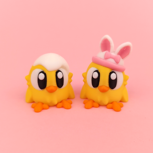 Flexi Baby Easter Chicks – 3D Printed, Articulated, and Super Wiggly