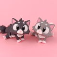Load image into Gallery viewer, Flexi Baby Cat – 3D Printed, Articulated, and Super Wiggly
