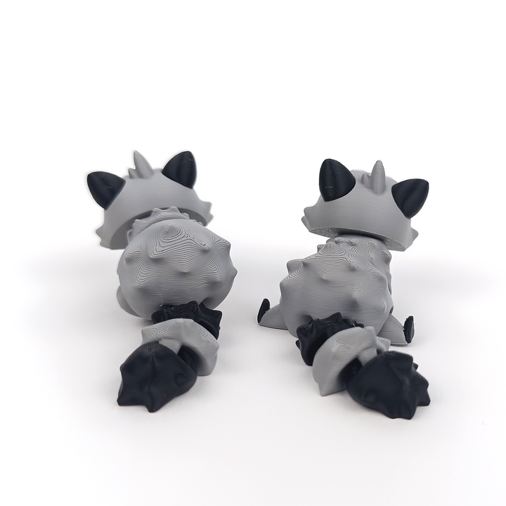 Flexi Baby Raccoon – 3D Printed, Articulated, and Super Wiggly