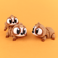 Load image into Gallery viewer, Flexi Baby Sloth – 3D Printed, Articulated, and Super Wiggly
