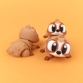 Load image into Gallery viewer, Flexi Baby Sloth – 3D Printed, Articulated, and Super Wiggly
