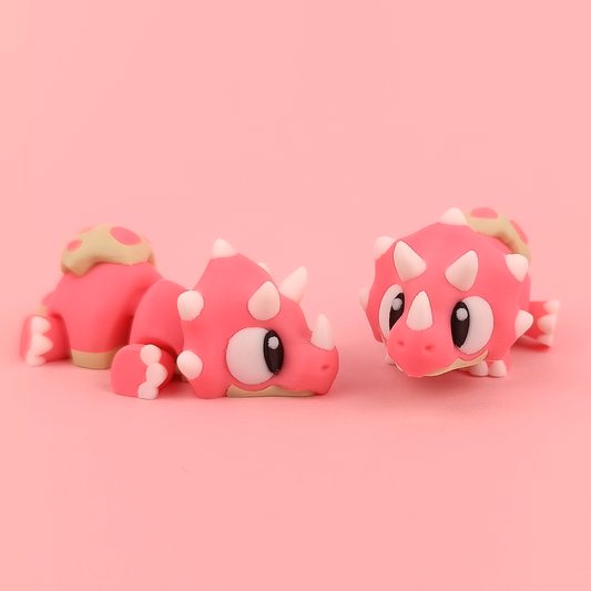 Flexi Baby Triceratops – 3D Printed, Articulated, and Super Wiggly