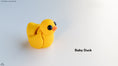 Load image into Gallery viewer, Tiny Duck – 3D Printed, Articulated, and Super Wiggly
