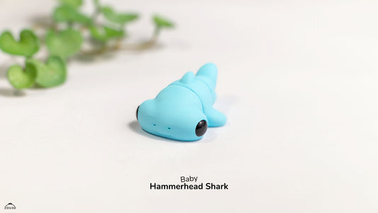 Tiny Hammerhead Shark – 3D Printed, Articulated, and Super Wiggly