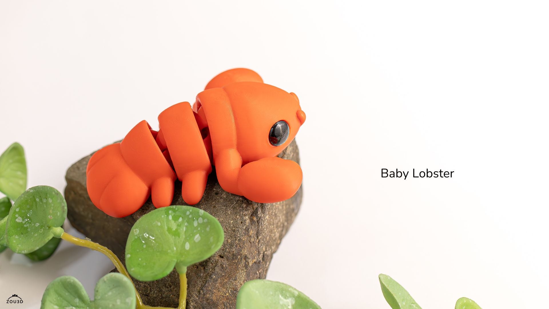 Tiny Lobster – 3D Printed, Articulated, and Super Wiggly