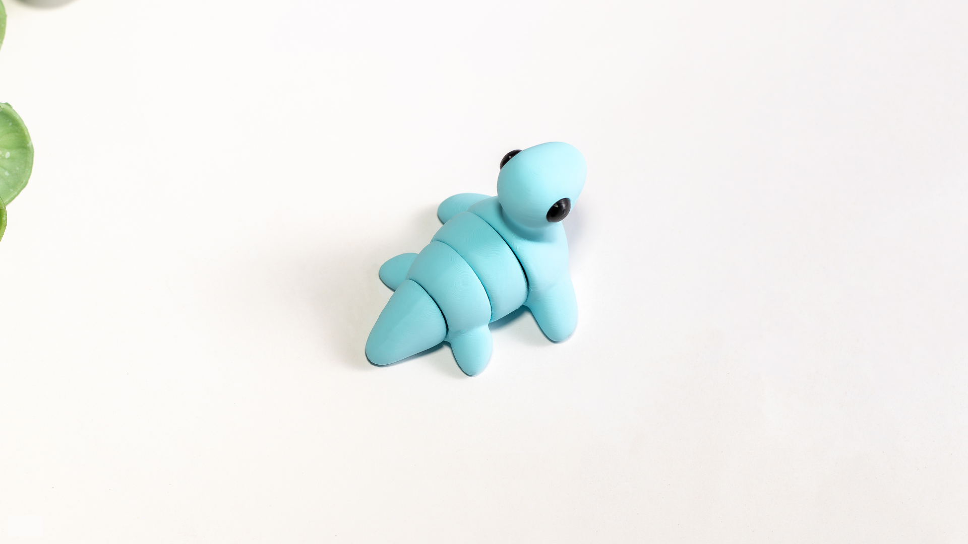 Krew3D Printables - Tiny Loch Ness Monster - 3D Printed Flexible Fidget Collectible Gift for Kids & Adults | ZOU3D