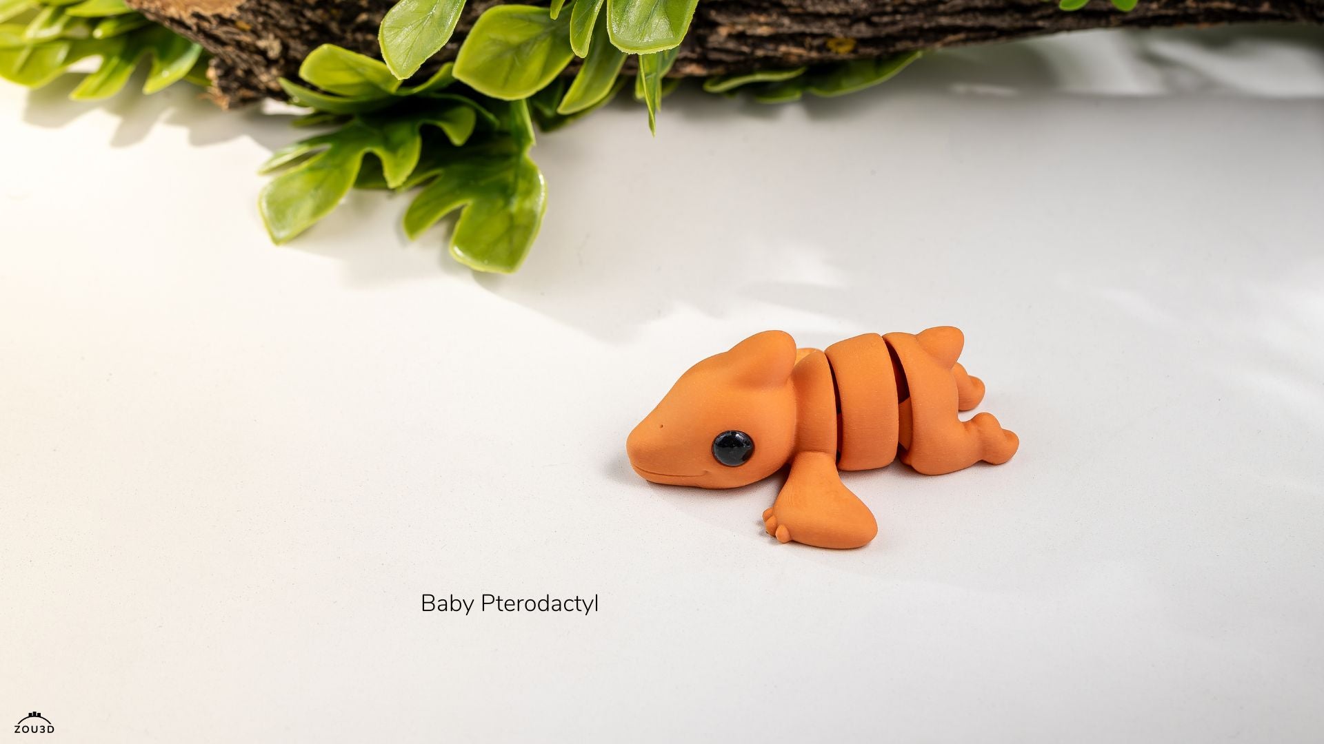 Tiny Pterodactyl – 3D Printed, Articulated, and Super Wiggly