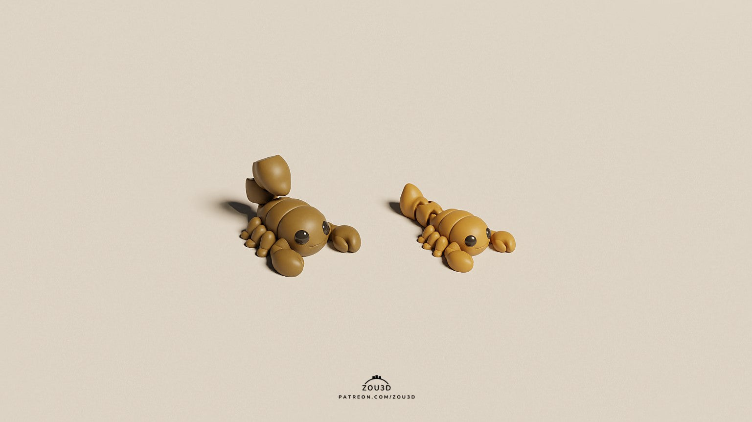 Baby Flexi Scorpion – Tiny but Fierce!