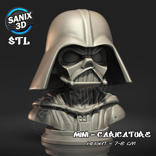 6" Caricature Bust Collection – Icons, Legends & Pop Culture Heroes