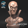 Load image into Gallery viewer, 6" Caricature Bust Collection – Icons, Legends & Pop Culture Heroes
