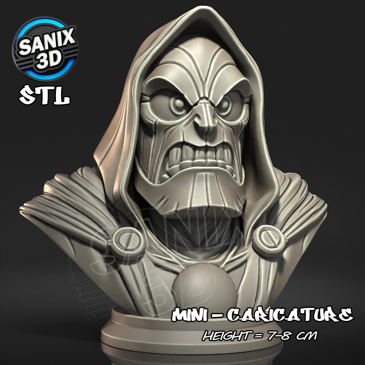 6" Caricature Bust Collection – Icons, Legends & Pop Culture Heroes