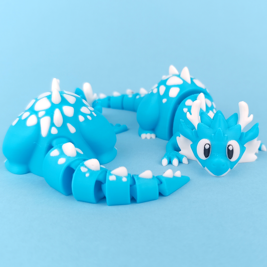 Flexi Baby Dragon – 3D Printed, Articulated, and Super Wiggly