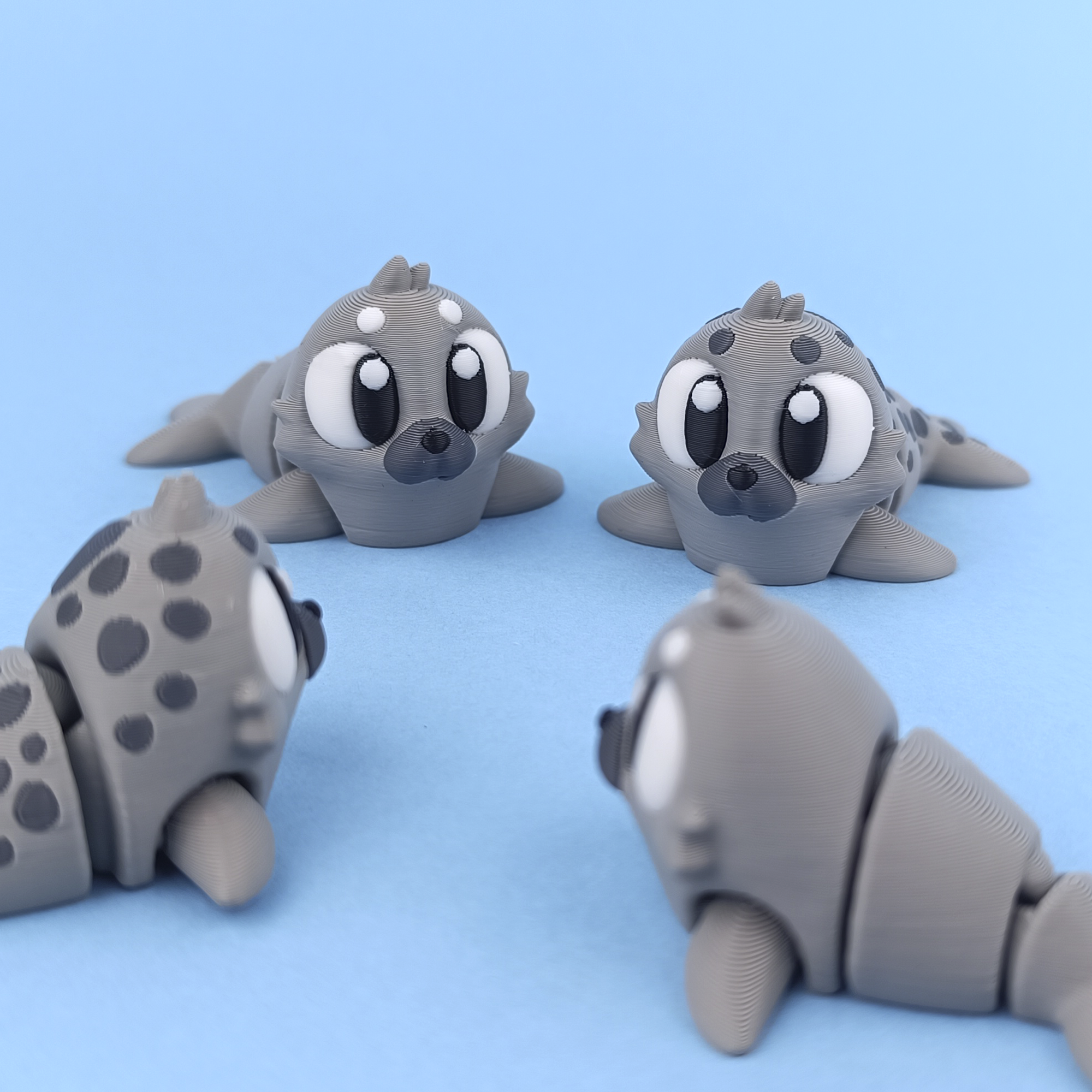Flexi Baby Seal – 3D Printed, Articulated, and Super Wiggly