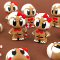 Load image into Gallery viewer, Krew3D Printables - Articulated Baby Gingerbread Men - 3D Printed, Articulated, and Super Wiggly | 3D Printed Flexible Fidget Collectible Gift | 3DGOB
