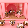Load image into Gallery viewer, Guinea Pig with Mini Cage & Wheel
