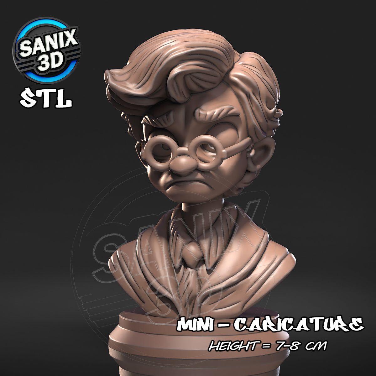6" Caricature Bust Collection – Icons, Legends & Pop Culture Heroes