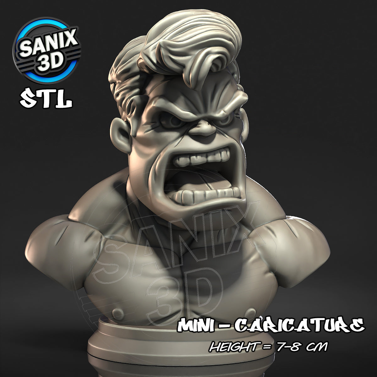 6" Caricature Bust Collection – Icons, Legends & Pop Culture Heroes