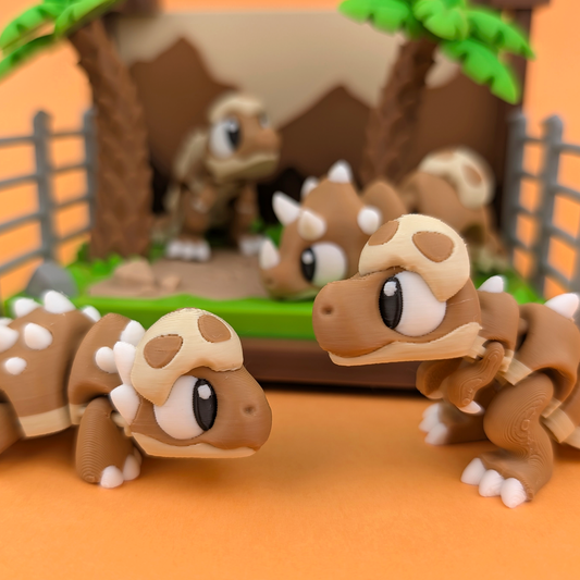 Flexi Baby Jurassic World Showcase – Dinosaur Display Set