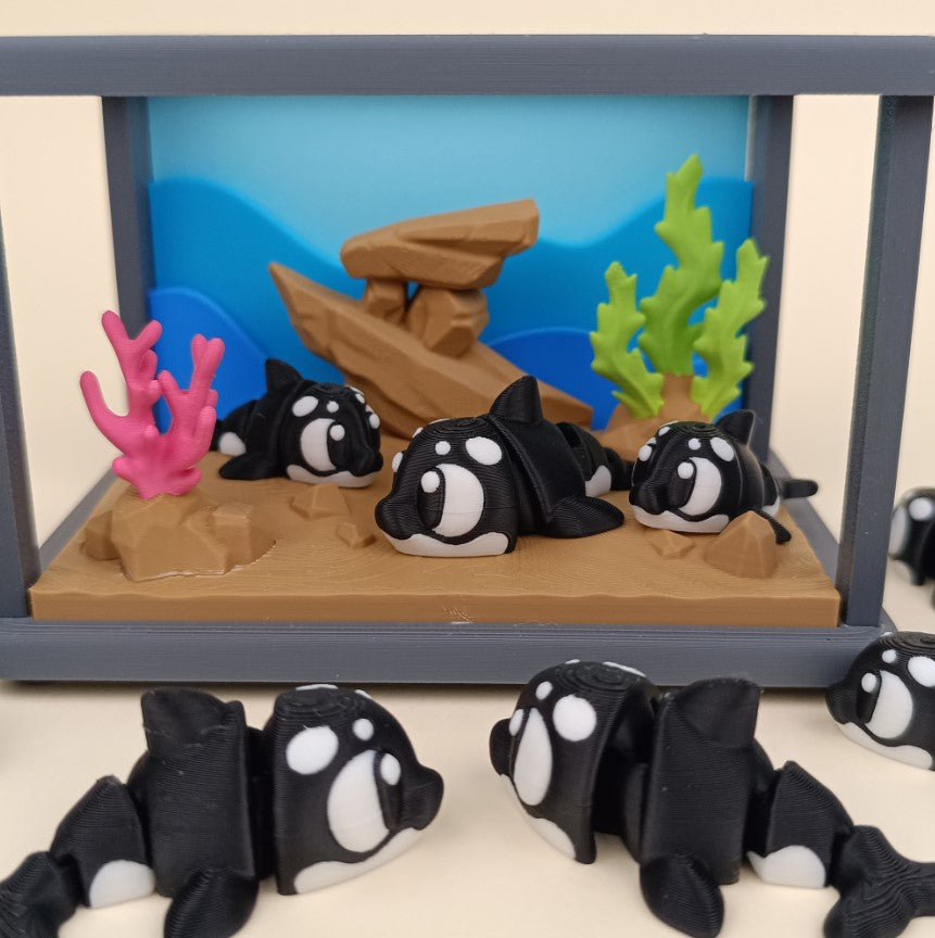 Flexi Baby Killer Whale – Articulated & Adorable